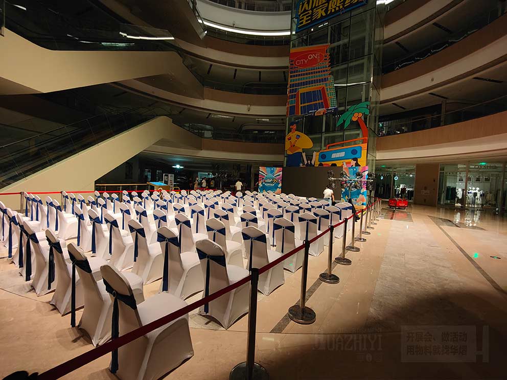 熙地港中庭舉行活動(dòng)租賃華熠隔離帶