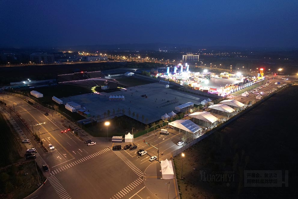 鄭州篷房租賃廠家搭建音樂(lè)節(jié)現(xiàn)場(chǎng)篷房