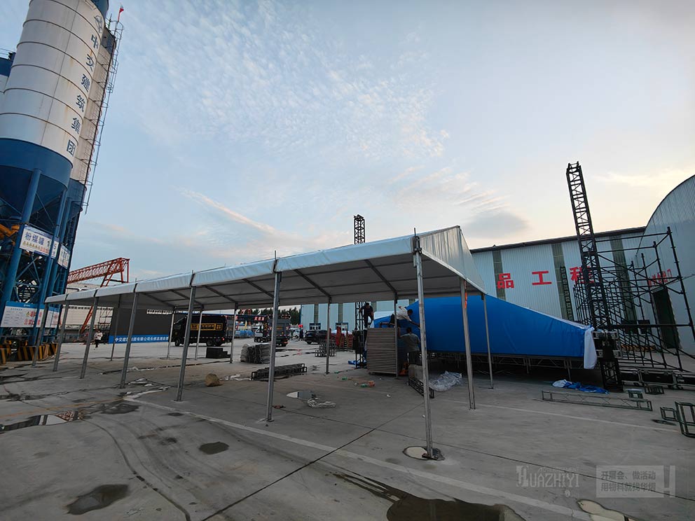 鄭州篷房出租搭建一座篷房需要多長(zhǎng)時(shí)間呢