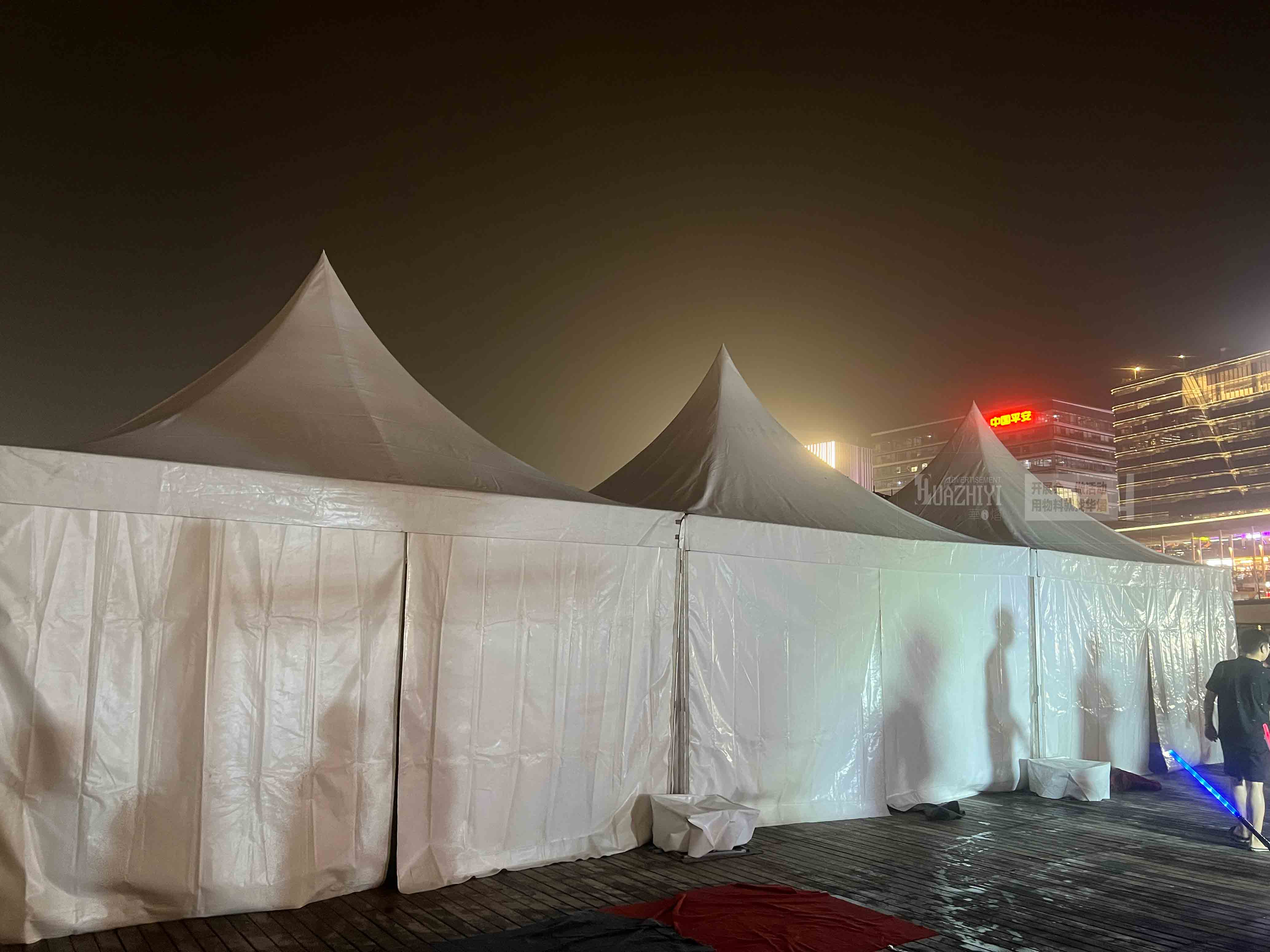 開封篷房出租廠家助力室外活動，搭建漂亮精致的尖頂篷房