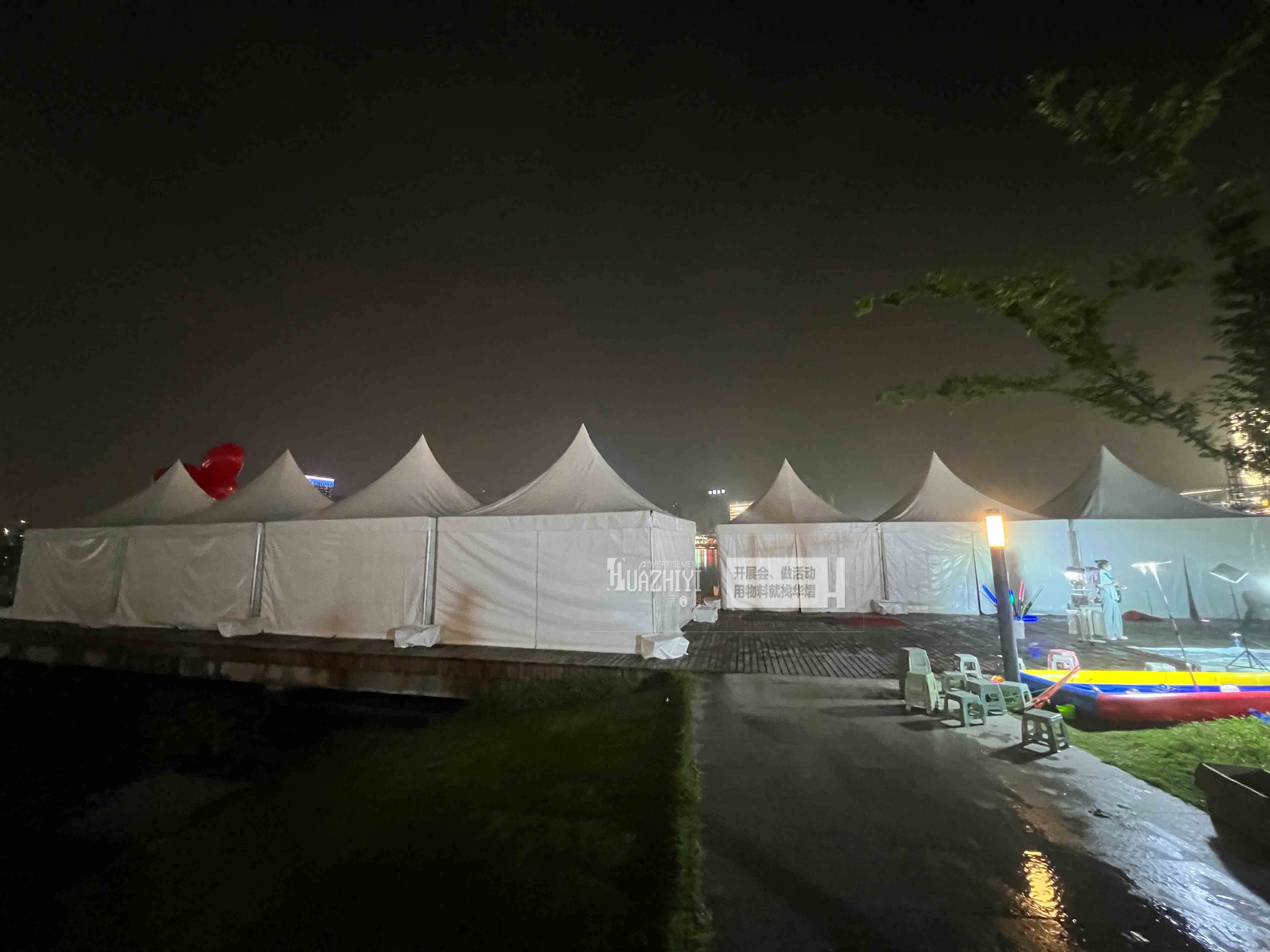 開封篷房出租廠家助力室外活動，搭建漂亮精致的尖頂篷房