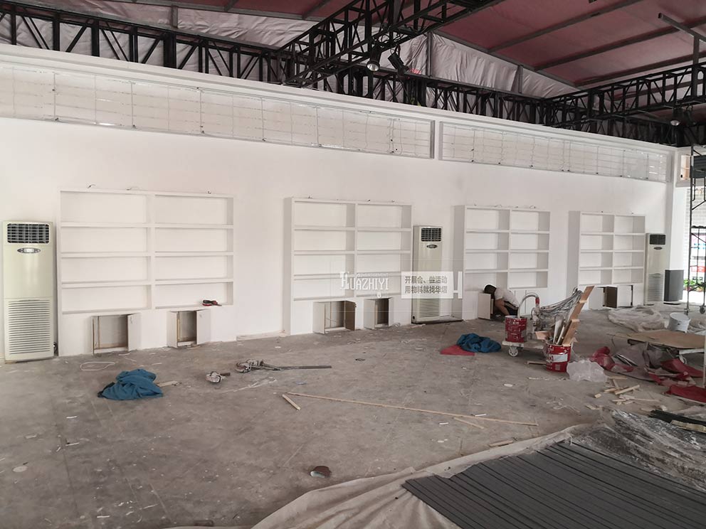 鄭州空調出租助力國香茶城活動添清涼