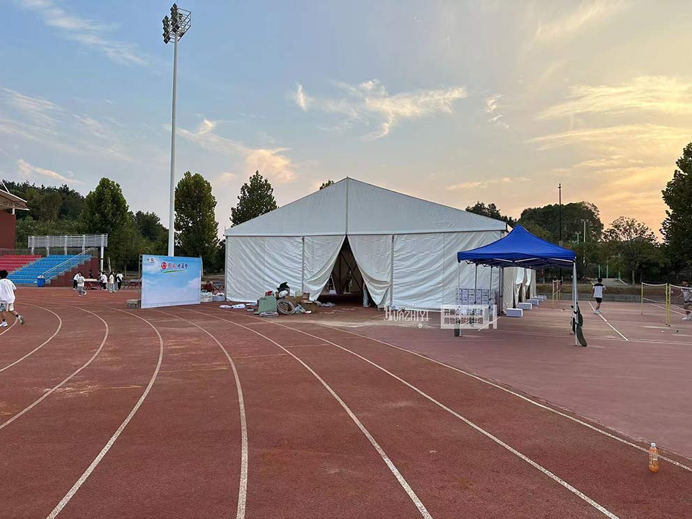 鄭州篷房出租搭建學(xué)校中國(guó)夢(mèng)活動(dòng)現(xiàn)場(chǎng)大型篷房