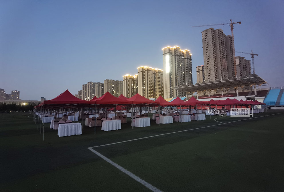 鄭州帳篷出租搭建開封水利大學(xué)畢業(yè)季就業(yè)雙選會(huì)現(xiàn)場(chǎng)