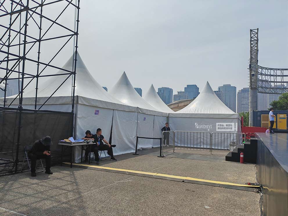 華熠物料租賃公司助力五菱繽果上市發(fā)布會(huì)