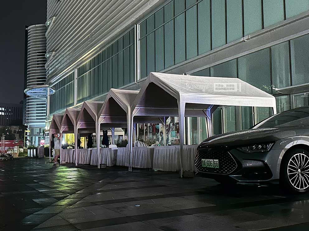 萬(wàn)達(dá)坊0829獨(dú)苗苗事跡由華熠篷房租賃布置