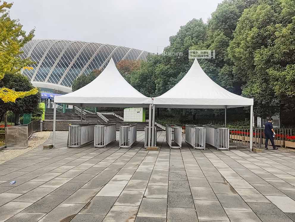 陳楚生2025演唱會武漢站由華熠帳篷鐵馬護欄租賃布場