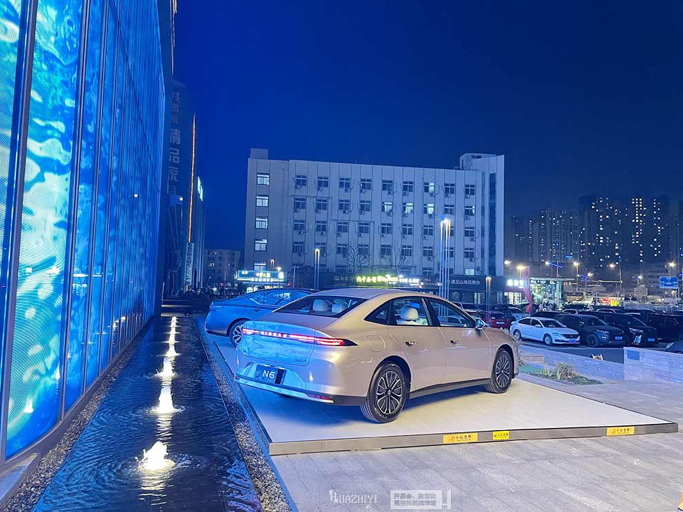 華熠車展地臺出租助力東風(fēng)日產(chǎn)N6車展活動