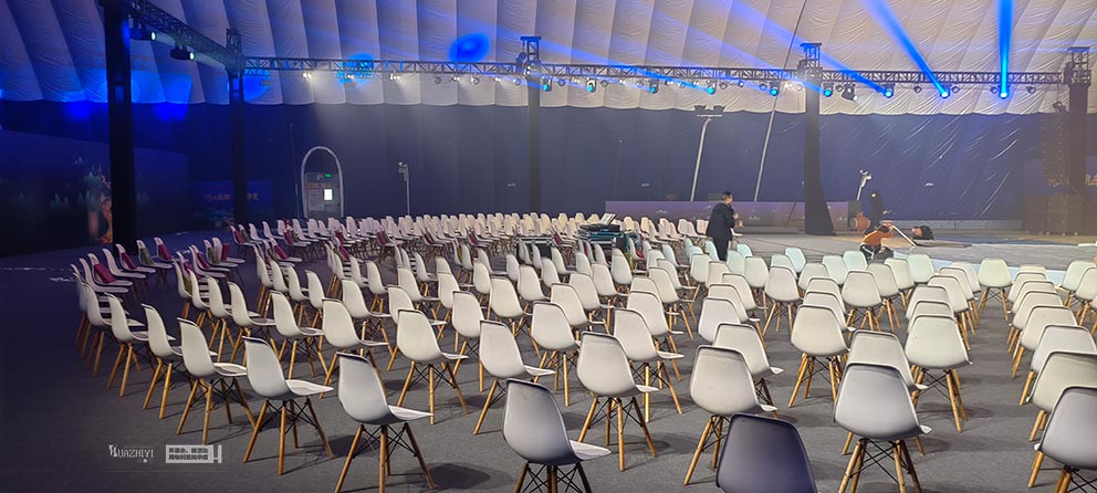 華熠桌椅出租助力首屆鄭州考古文創(chuàng)雅集